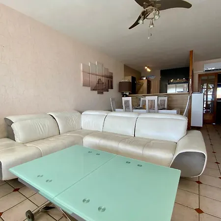 Mar E Souleu Avec Terrasse Et Vue Au Grau Du Roi Appartement Le Grau-du-Roi